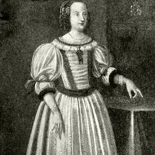 Portrait of Éva Viczay