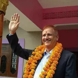 Portrait of Lekh Raj Bhatta