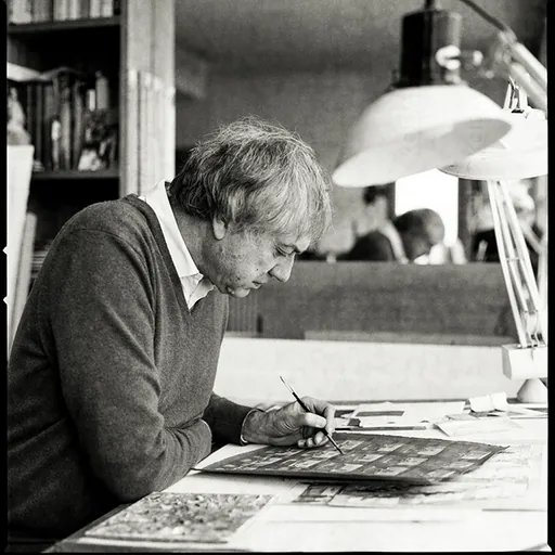 Portrait of Erik Desmazieres