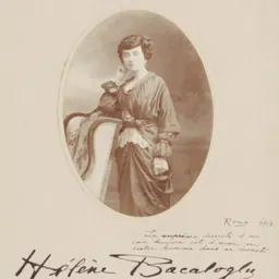 Portrait of Elena Bacaloglu