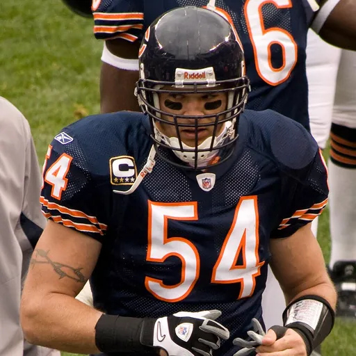 Portrait of Brian Urlacher