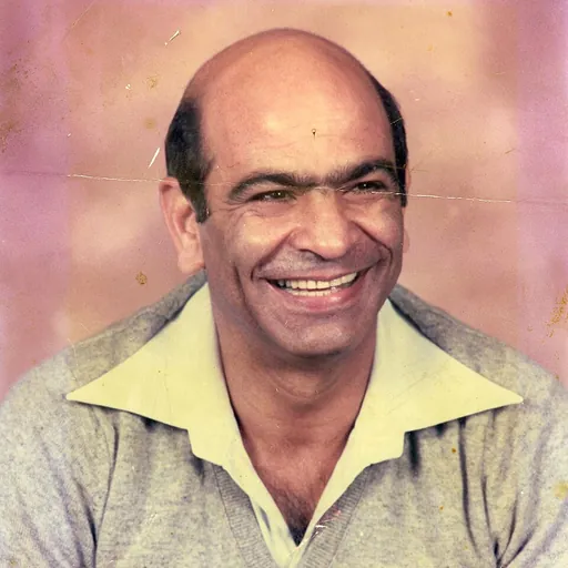 Portrait of Moshe Mousai