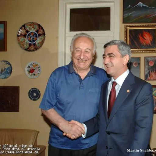 Portrait of Sergey Ambartsumian