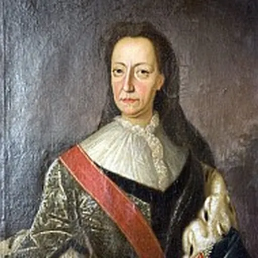 Portrait of Marie Elisabeth, Abbess of Quedlinburg