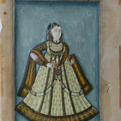 Portrait of Mah Laqa Bai