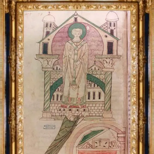 Portrait of Ansbert of Rouen