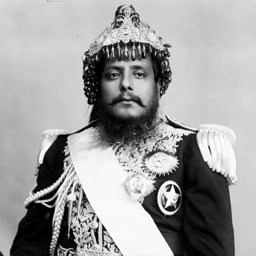 Portrait of Bir Shumsher Jung Bahadur Rana
