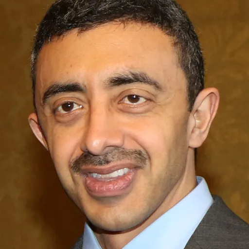 Portrait of Abdullah bin Zayed Al Nahyan