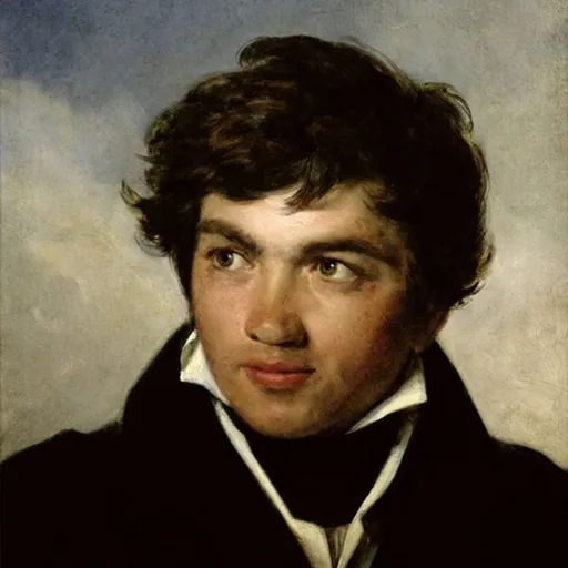 Portrait of Achille Etna Michallon