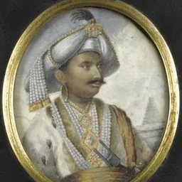 Portrait of Ramaswami Amarasimha Bhonsle