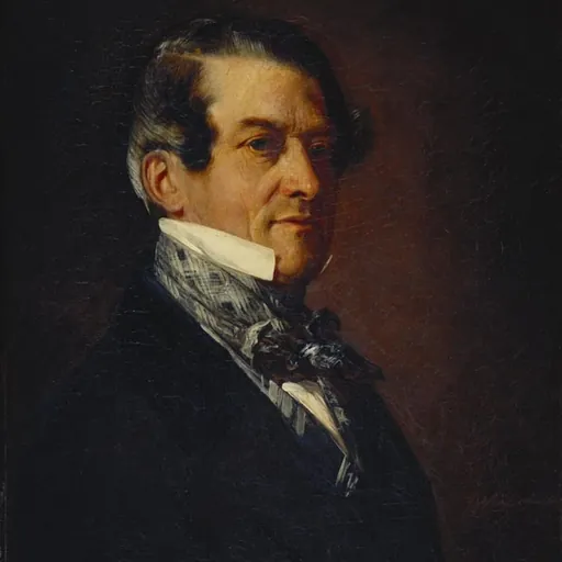 Portrait of Christian Friedrich, Baron Stockmar