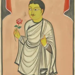 Portrait of Virendra Mohan Dar, Maharaja I of the House of Dar