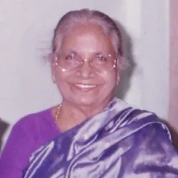 Portrait of Rajammal P. Devadas