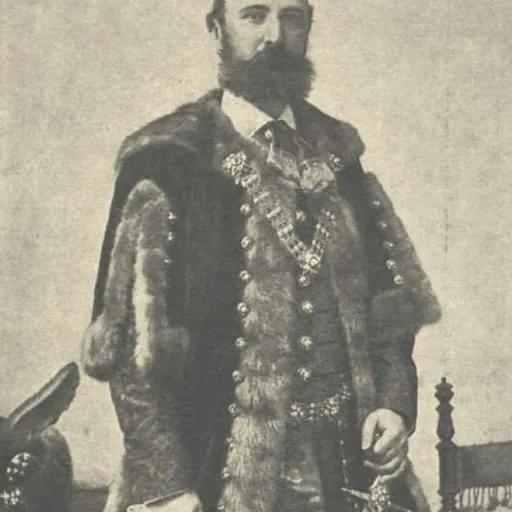 Portrait of Béla Vörösmarty