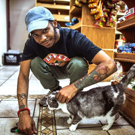 Portrait of Kota the Friend