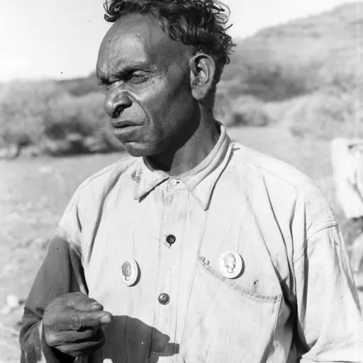 Portrait of Tiger Tjalkalyirri