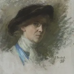 Portrait of Thérèse Schwartze