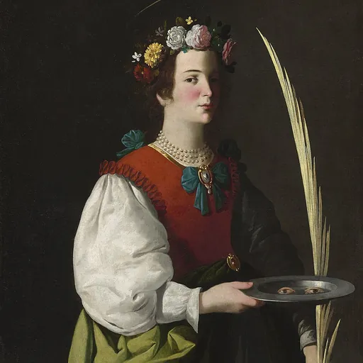 Portrait of Saint Lucy