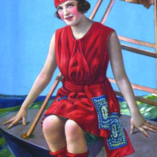 Portrait of Lucille Cavanagh