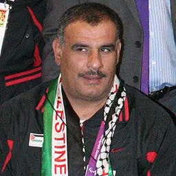 Portrait of Khamis Zaqout