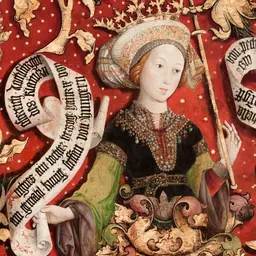 Portrait of Agnes of Austria, Queen of Hungary