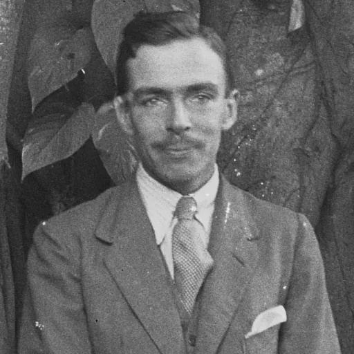 Portrait of Leonard Knight Elmhirst