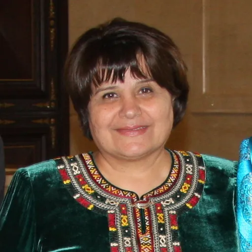 Portrait of Akja Nurberdiýewa