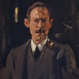 Portrait of Samuel Peploe