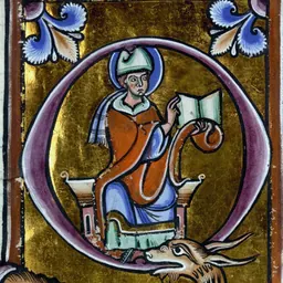 Portrait of Gilbert de La Porrée