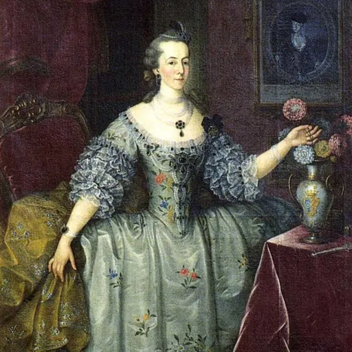 Portrait of Eleonora Ernestina von Daun, Marquise of Pombal