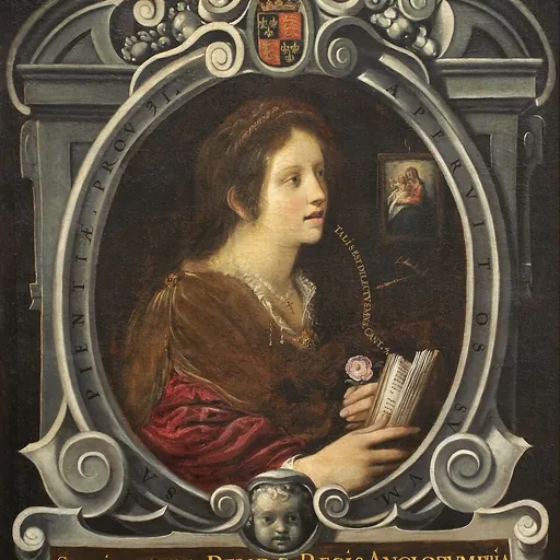 Portrait of Mildburh