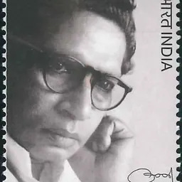 Portrait of Harivansh Rai Bachchan