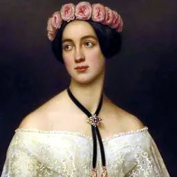 Portrait of Princess Elisabeth of Saxe-Altenburg