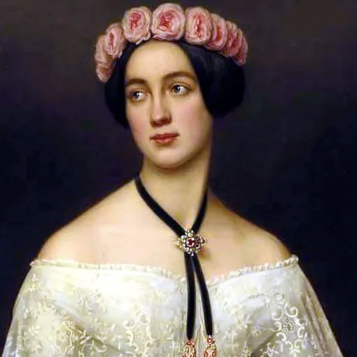Portrait of Princess Elisabeth of Saxe-Altenburg