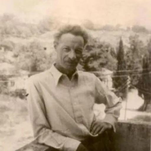 Portrait of Yitzhak Lamdan