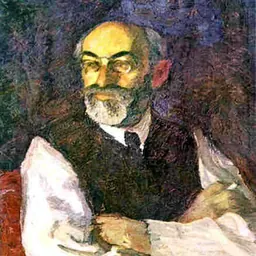Portrait of Mikhail Gershenzon