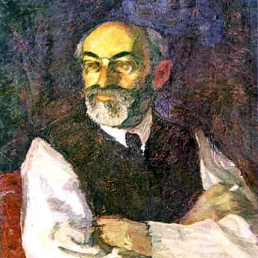 Portrait of Mikhail Gershenzon