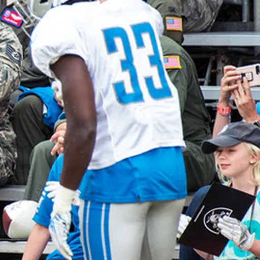 Portrait of Kerryon Johnson