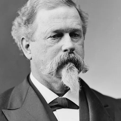 Portrait of Joseph Roswell Hawley