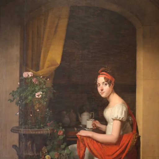 Portrait of Louise-Adéone Drölling