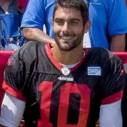 Portrait of Jimmy Garoppolo