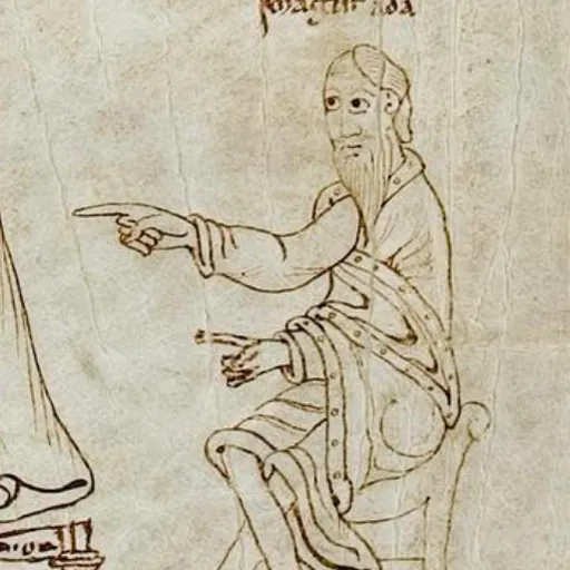 Portrait of Adam of Balsham