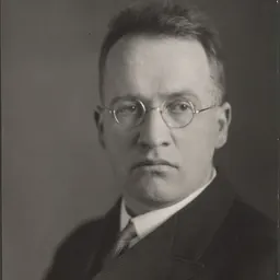 Portrait of Fritz Blanke