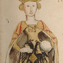 Portrait of Margaret II, Countess of Hainaut