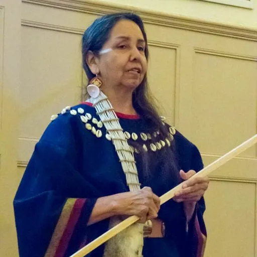 Portrait of Charmaine White Face
