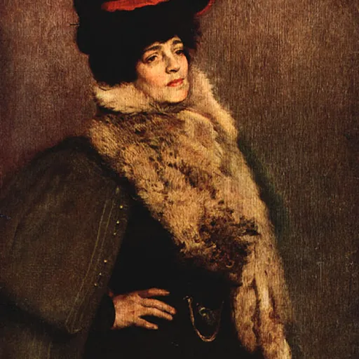Portrait of Nicolina Vaz de Assis
