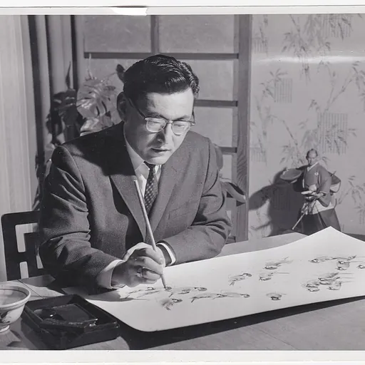 Portrait of Kazuo Hamasaki