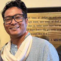 Portrait of Parthajit Baruah