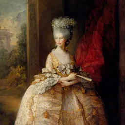 Portrait of Charlotte of Mecklenburg-Strelitz