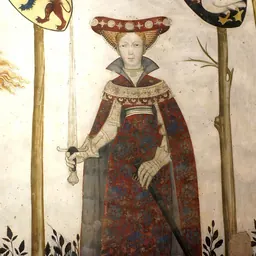 Portrait of Beatrice of Savoy, Marchioness of Saluzzo